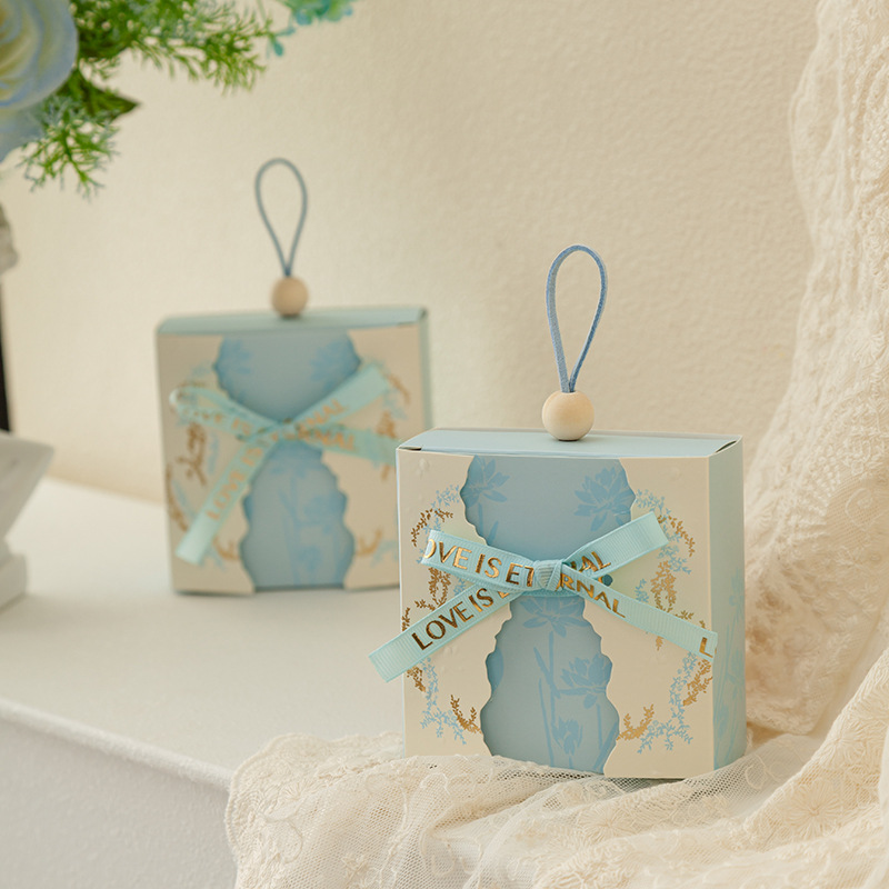 2024 new portable wedding wedding candy box hand gift return gift packaging box table candy candy candy bag