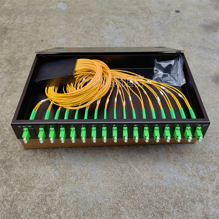 Раковинный тип, 2 минуты, 16 портов оптического сплиттера, 32-ядерный сплиттер, утолщенный