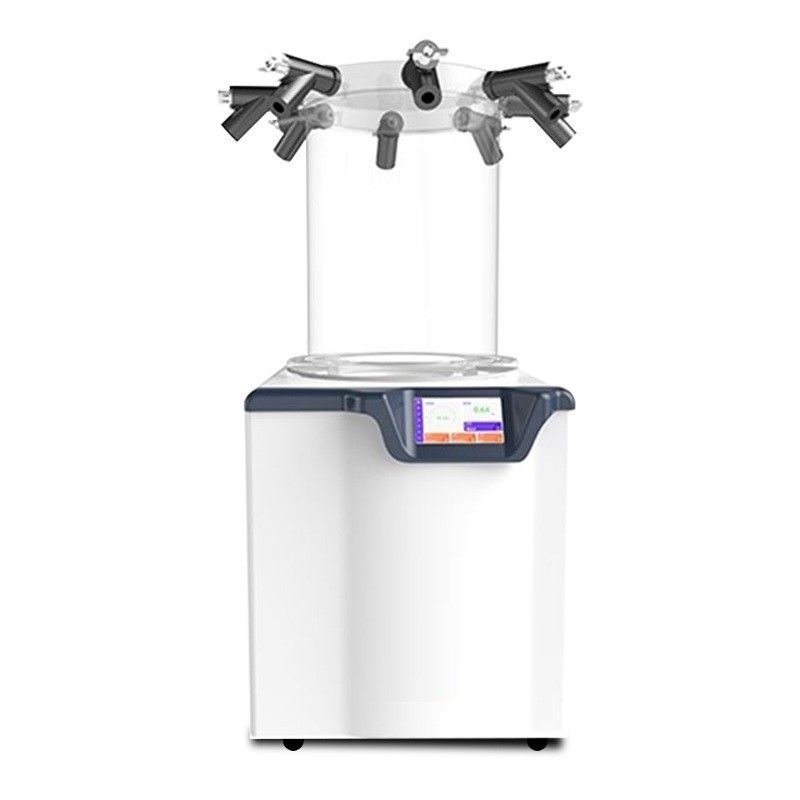 Vertical Freeze Dryer Laboratory Food Cordyceps Chinese Medicine Fruit and Vegetable Soil Household Small Vacuum Freeze Dryer