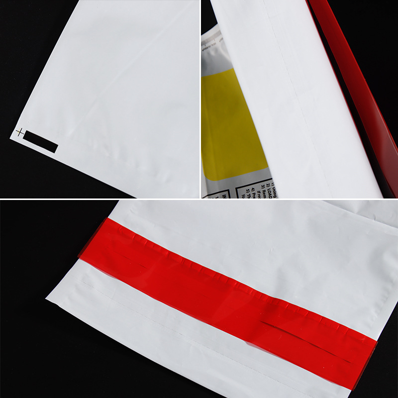 Opaque Express Bag, Disposable Anti-Tamper and Anti-Counterfeiting Bag, One Object, One Code, Pe, Open the Bottom File Bag Envelope Mouth