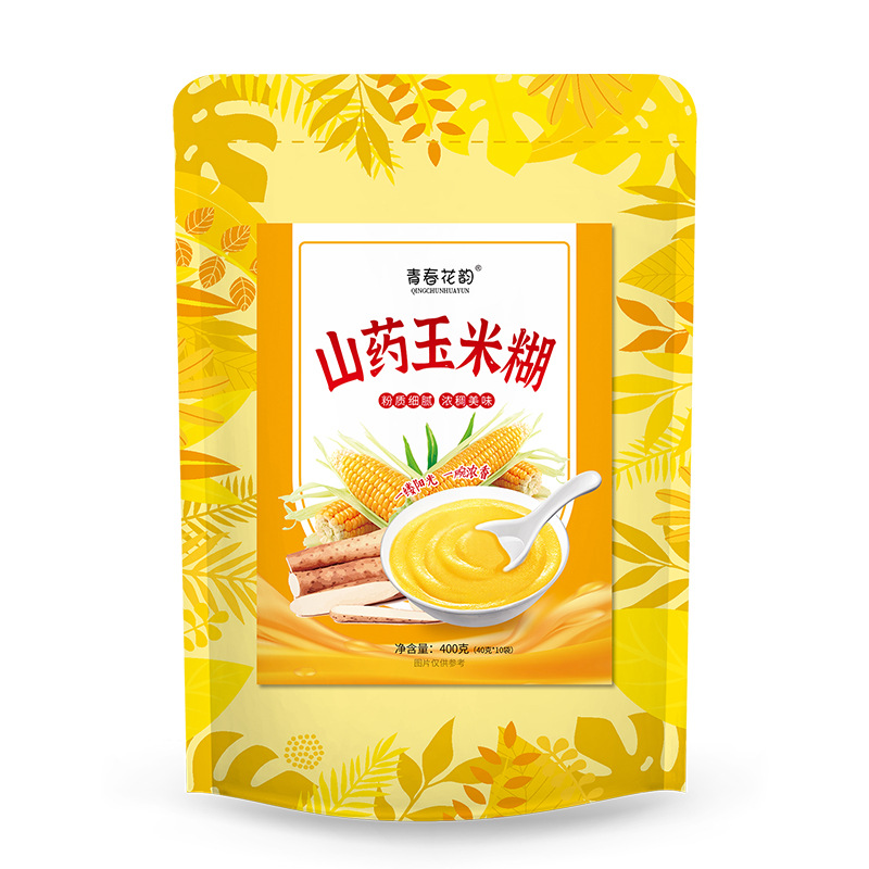 Wholesale independent packaging northeast specialty meal replacement powder instant breakfast coarse grains instant porridge yam corn paste