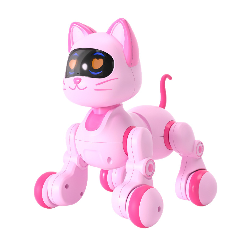 6602 Yingjia Electronic Intelligent Robot Dog Mechanical Dog Boy Remote Control Girl Electric Cat Children's Toy Girl