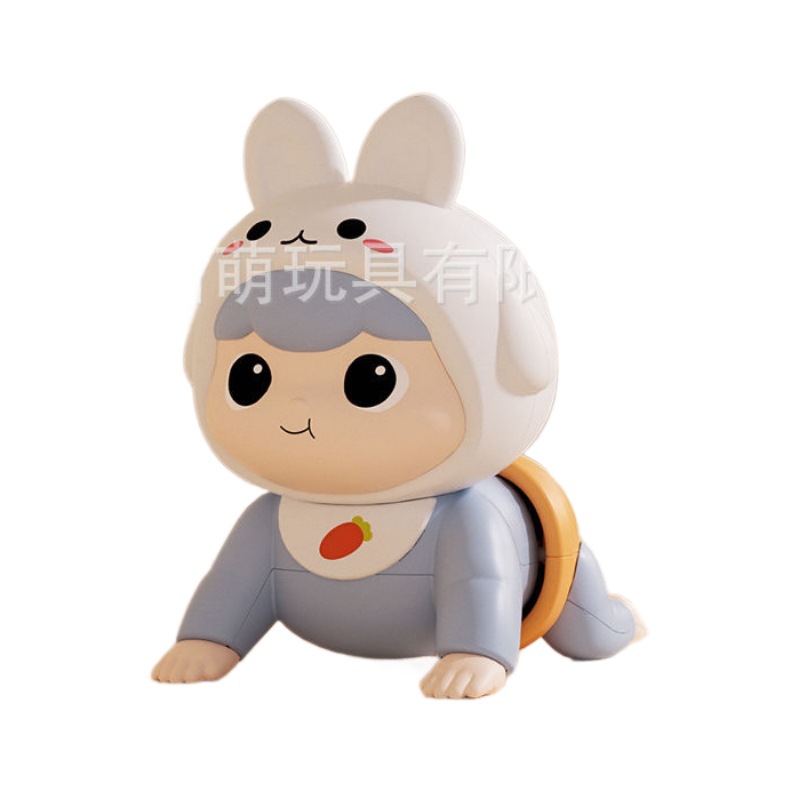 Baby Crawling Toy Electric Learning to Climb Doll Baby Practice Looking Up Artifact Telling Story to Coax Baby Early Childhood Education Songs