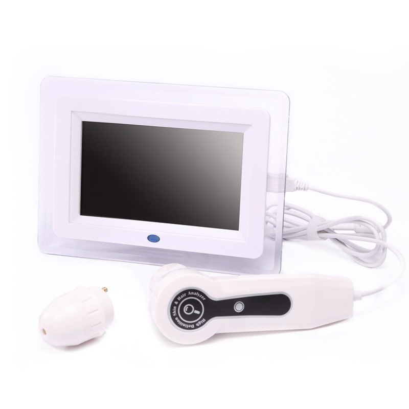 7 inch skin tester scalp hair follicle hair tester face analyzer intelligent desktop all-in-one beauty machine
