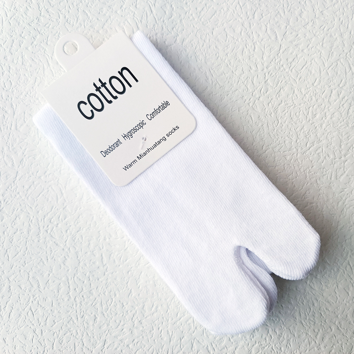 Men's and Women's Two-Toed Socks Cross-Border Indoor Clogs Socks Hallux Valgus Orthopedic Japanese Split-Toed Socks Floor Socks Manufacturer Wholesale