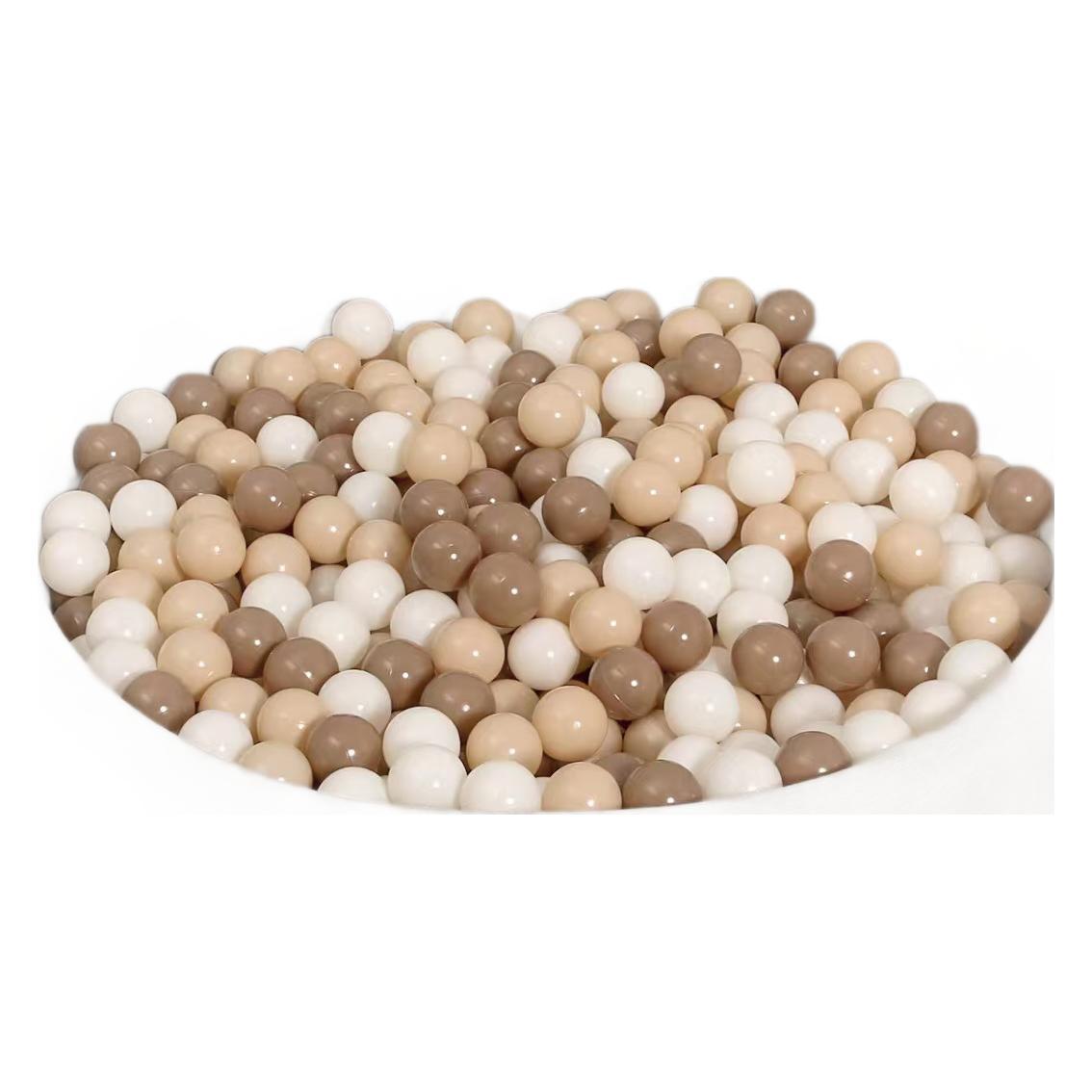 Mocha color indoor ocean ball coffee color children's paradise baby wave ball amusement park home bath toy ball