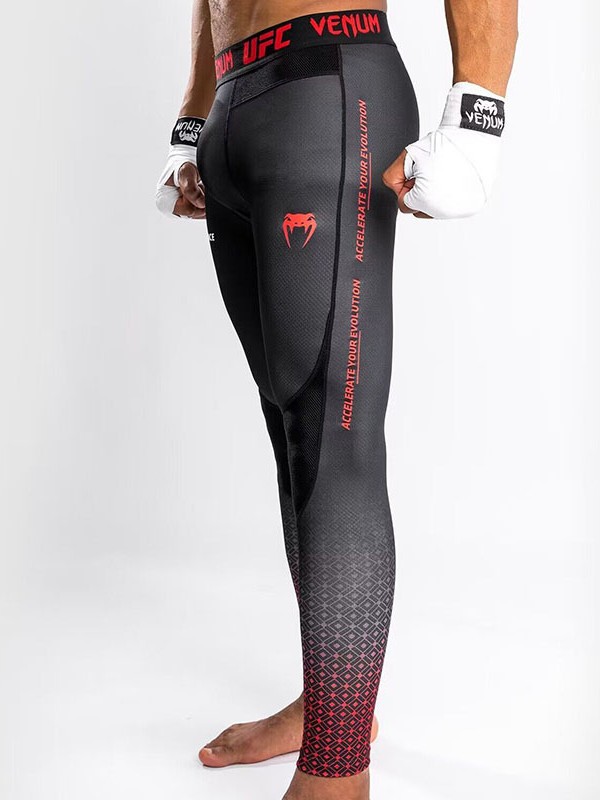 New Venom Venum Super Elastic Quick-Drying Short-Sleeved Men's Mixed Martial Arts Training Boxing Jiu-Jitsu Fitness Compression Suit