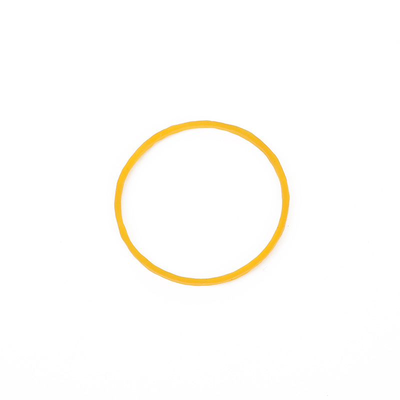 "Produced in April" Natural Rubber Rubber Band Yellow Disposable Rubber Band Office Vegetable Tying High Elastic Cowhide Band