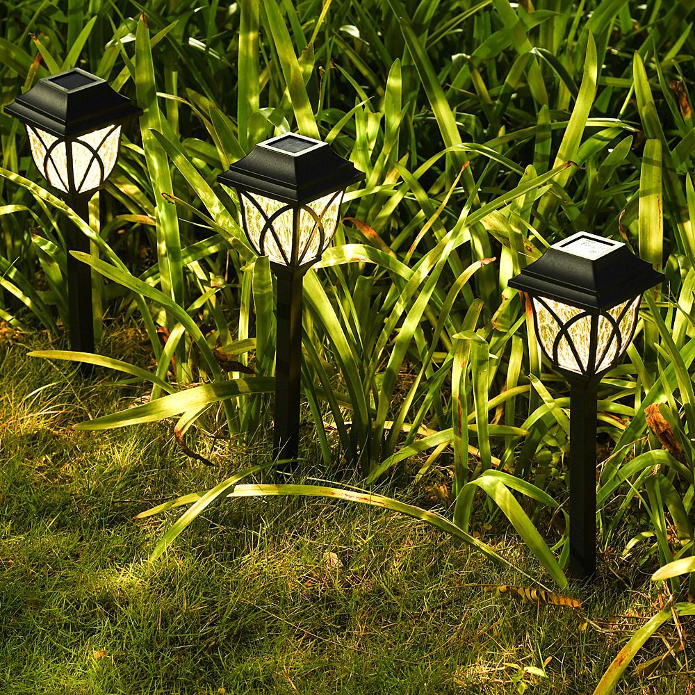 Solar Outdoor Garden Light Home Waterproof Colorful Garden Induction Lawn Light Landscape Decorative Atmosphere Plug Light
