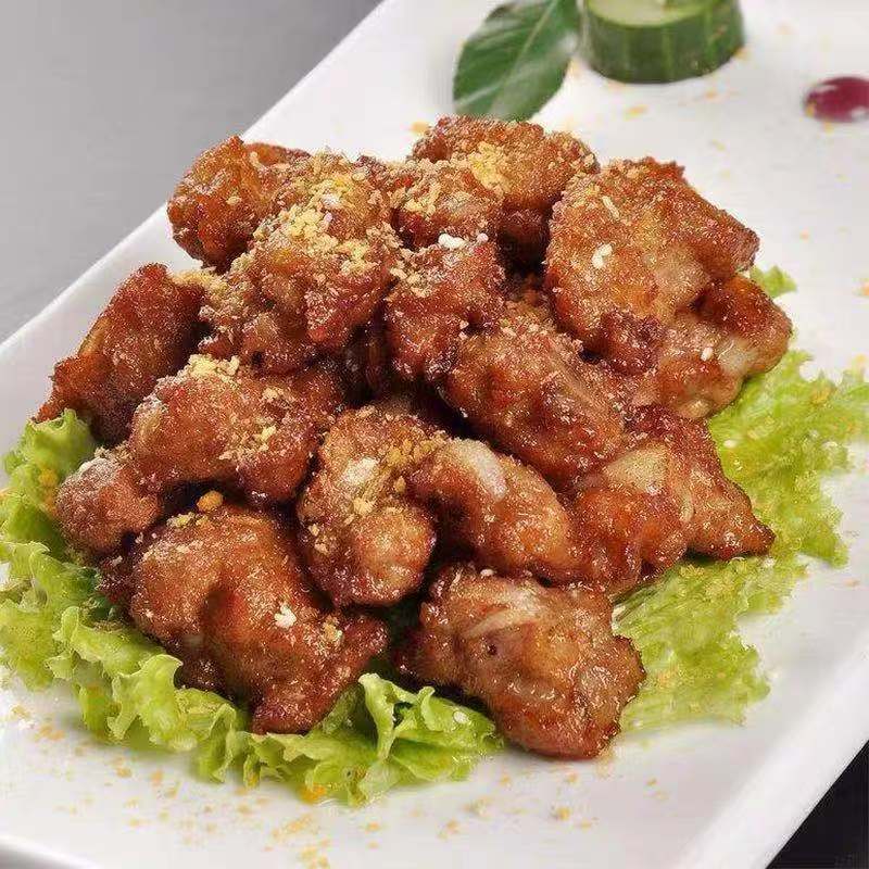 Guanjin Garlic Short Ribs 400g Bagged Pork Ribs Garlic Bone Pickled Commercial Pork Ribs Semi-Finished Vegetable Ingredients