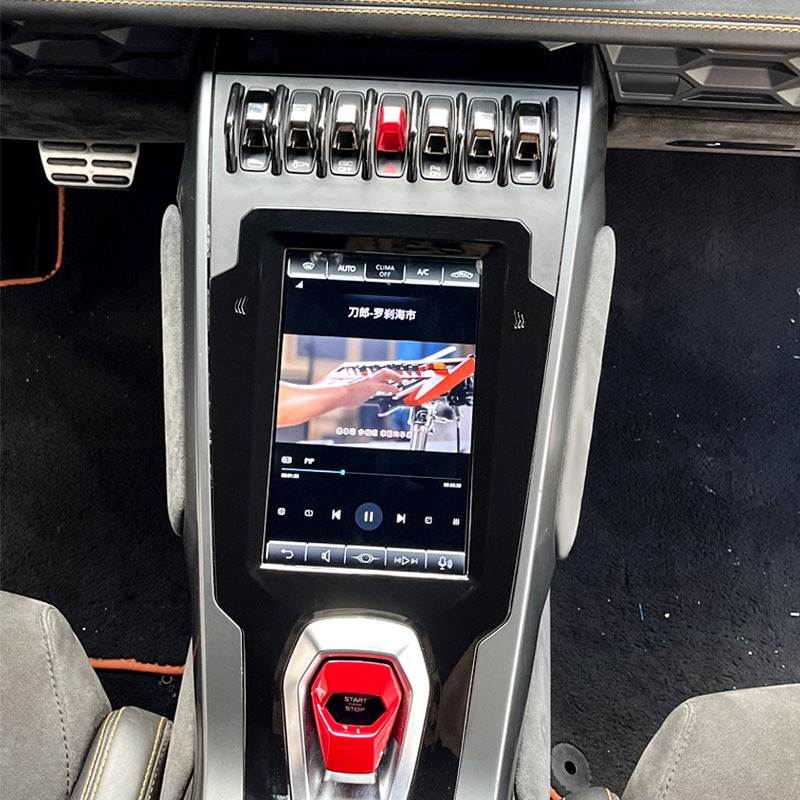 Applicable to Lamborghini Mavericks Hurricane LP610-580 Upgrade EVO Central Control Navigation Large Screen Intelligent Touch Screen