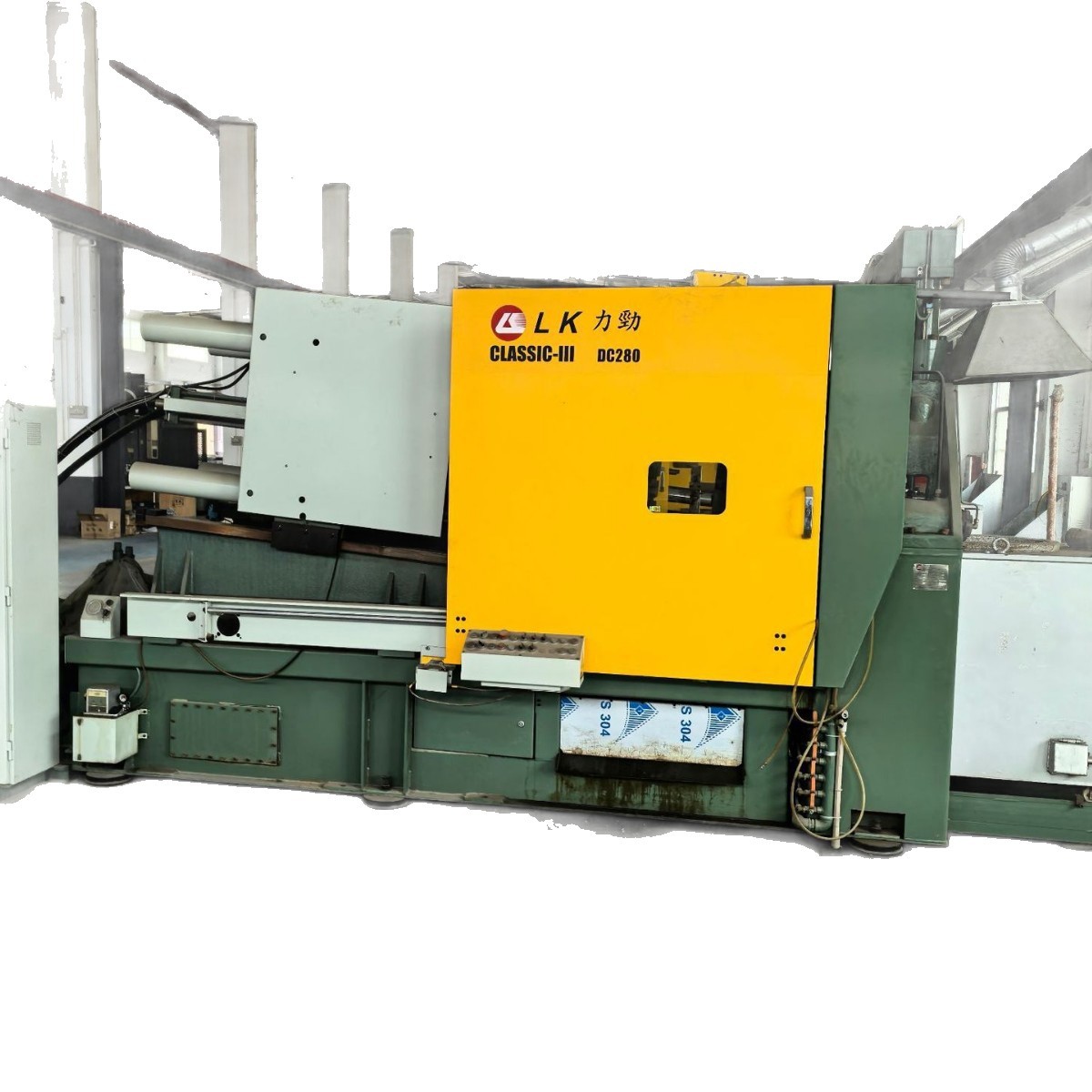 Discounted Transfer of Lijin Third Generation Machine 280t Ton Zinc Alloy Hot Chamber Die Casting Machine Second-Hand Machinery