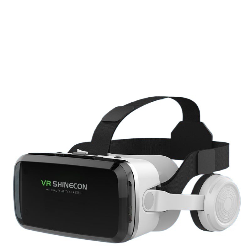[Blu-Ray] 2022 New Qianhuan Vr Glasses Bluetooth Headset Large Screen 360-Degree Panoramic Head-Mounted 3D Glasses