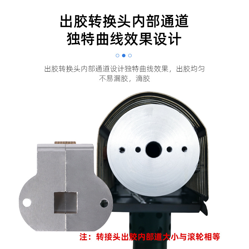 Hand-held small hot melt glue machine leather gift box manual roll glue machine hand push hot melt glue machine glue machine manufacturer