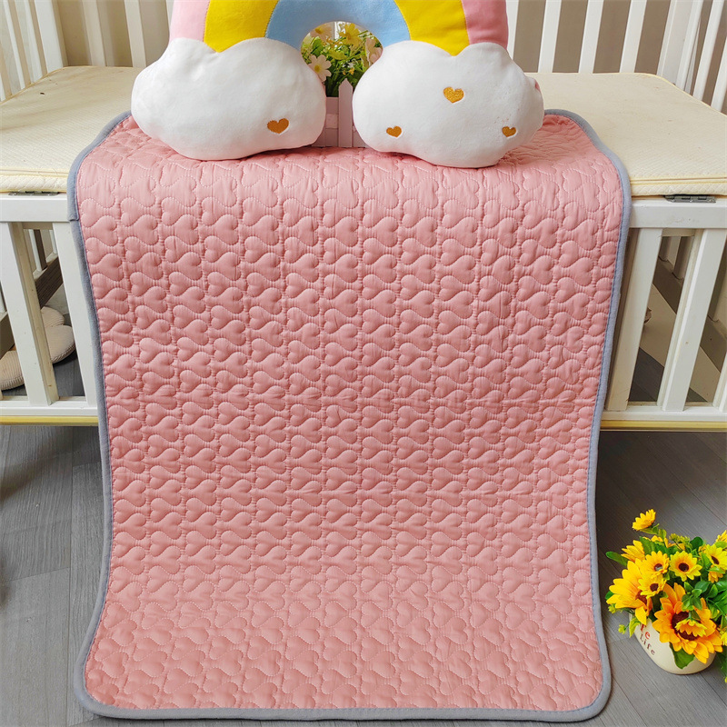 [Total Cotton Waterproof fleece-lined] Baby Diaphragm Pad Aunt Pad Double-sided Adult Menstrual Mat Leak-proof during the physiological period