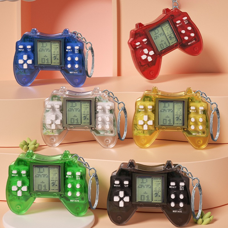 Кросс-бордерная мини игровая машина ностальгическая Tetris игрушка подарок брелок