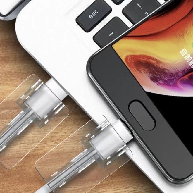 Suitable for Apple Charger Protective Cover 20W Charging Head Cover Data Cable Protection Charging Cable Bite Protector Anti-Breakage