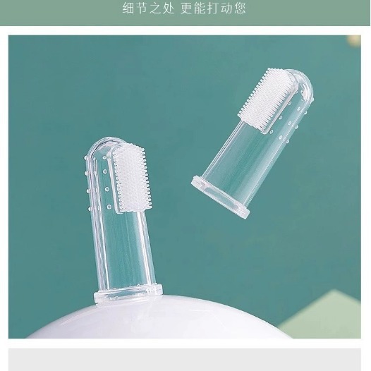 Популярная силиконовая зубная щетка для домашних животных, зубная щетка для собак, универсальная щетка для пальцев для кошек и собак