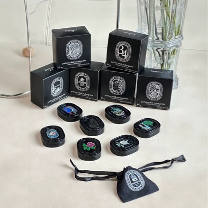 Tiputi Home Dip Die-Cast Metal Solid Perfume Flip Cover for Men and Women No. 34 Fig Magnetic Flip Cover