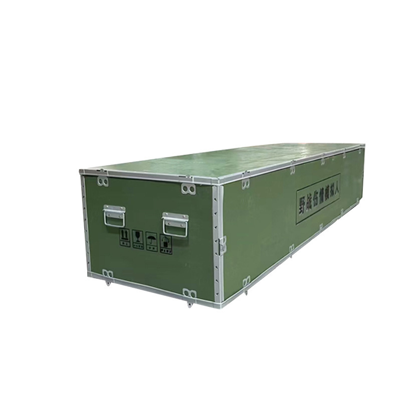 Non-fumigation wooden box custom assembled buckle with plywood detachable unloading logistics box export air transport wooden box