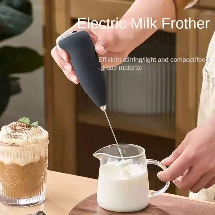 Milk frother coffee mixer household electric frother machine cream milk frother hand-held milk powder stirring rod