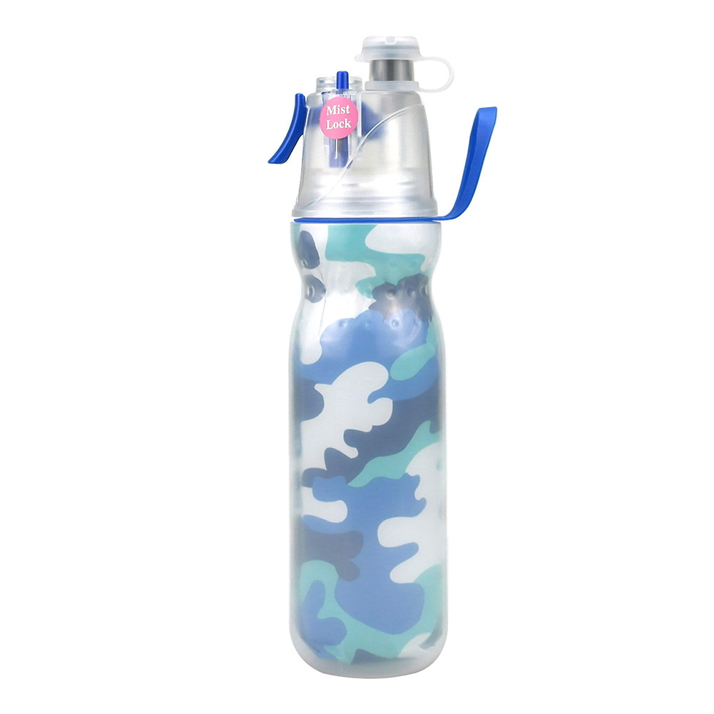 Amazon's Popular Cycling Cold Spray Water Bottle Outdoor Fitness Spray O2 Water Cup Cool