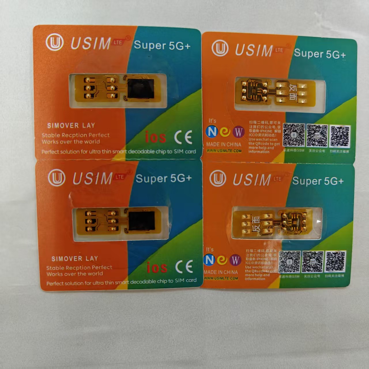 Usim Super5G+ Mep V3.0 Supports Ip13 to 16 Promax, Only for Dual Card Slot Mobile Phones