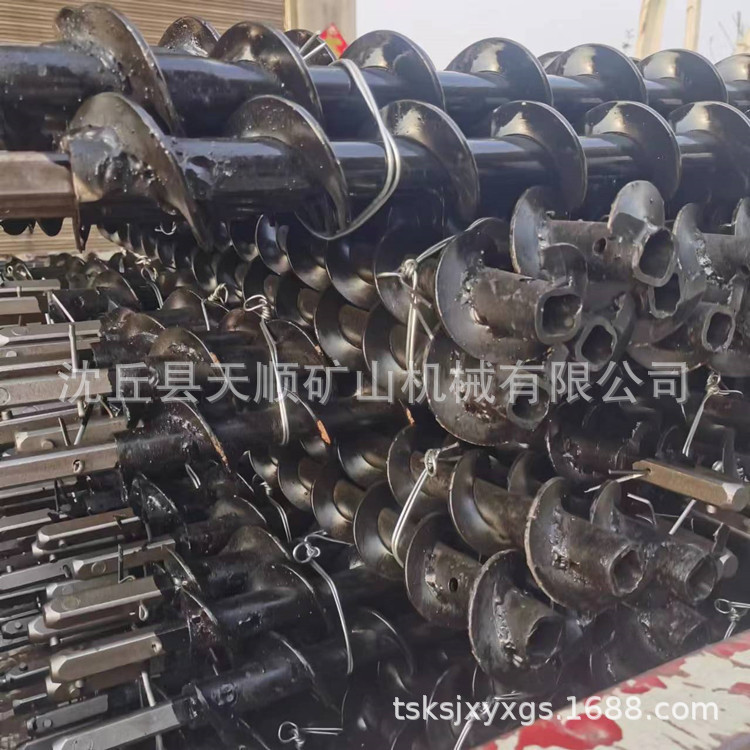 Factory direct mining 65*18 square high-efficiency spiral drill pipe anti-outburst drill pipe coal mine twist water exploration drill pipe