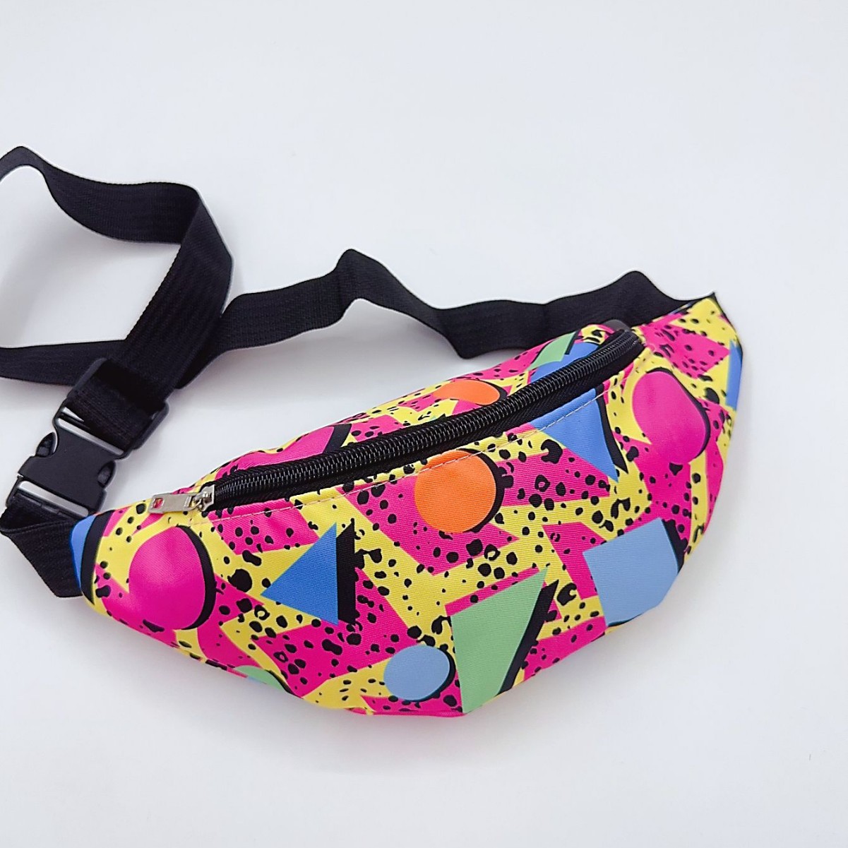 Popular Waist Bag Wholesale Large Capacity Fashionable Double Zipper Crossbody Mobile Phone Waist Bag Women's Men's Chest Bag