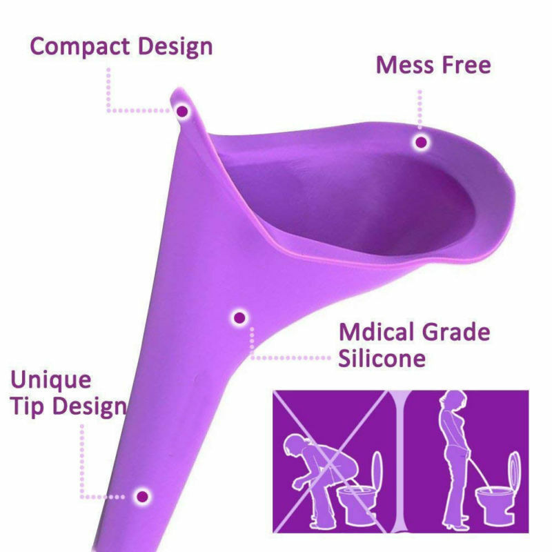 Portable Travel Outdoor Women Urinal Female Standing Toilet Emergency Urinal Urinal Urinal