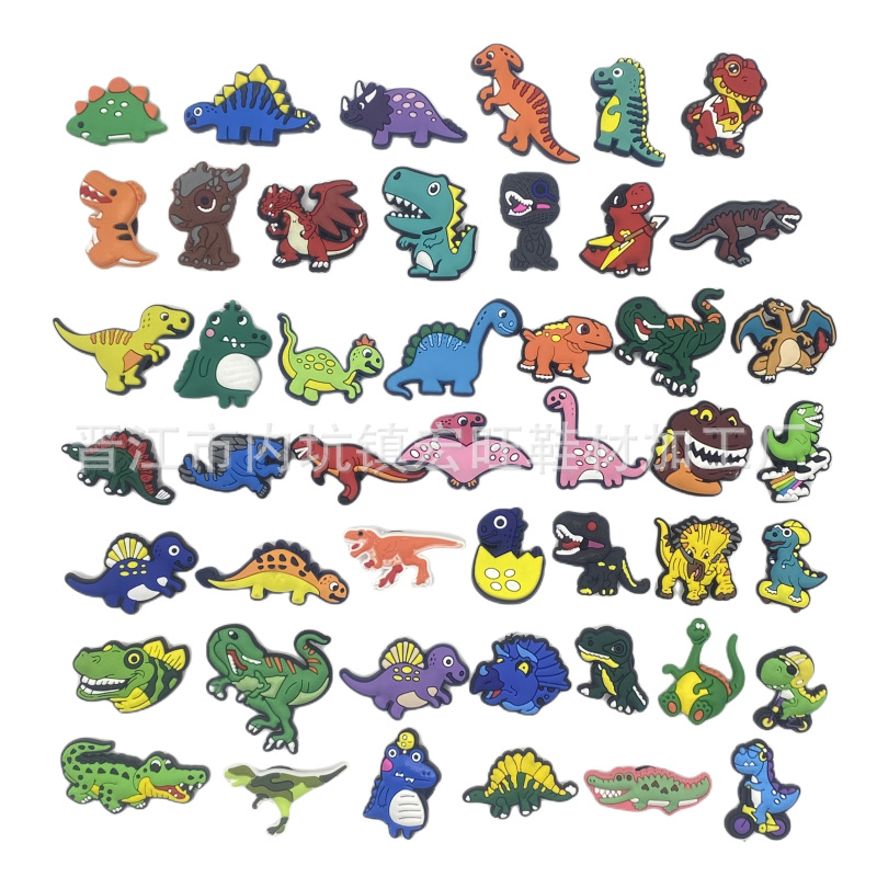 Новая серия динозавров, пряжки для обуви, декоративные пряжки для садовой обуви, эксклюзив для Amazon