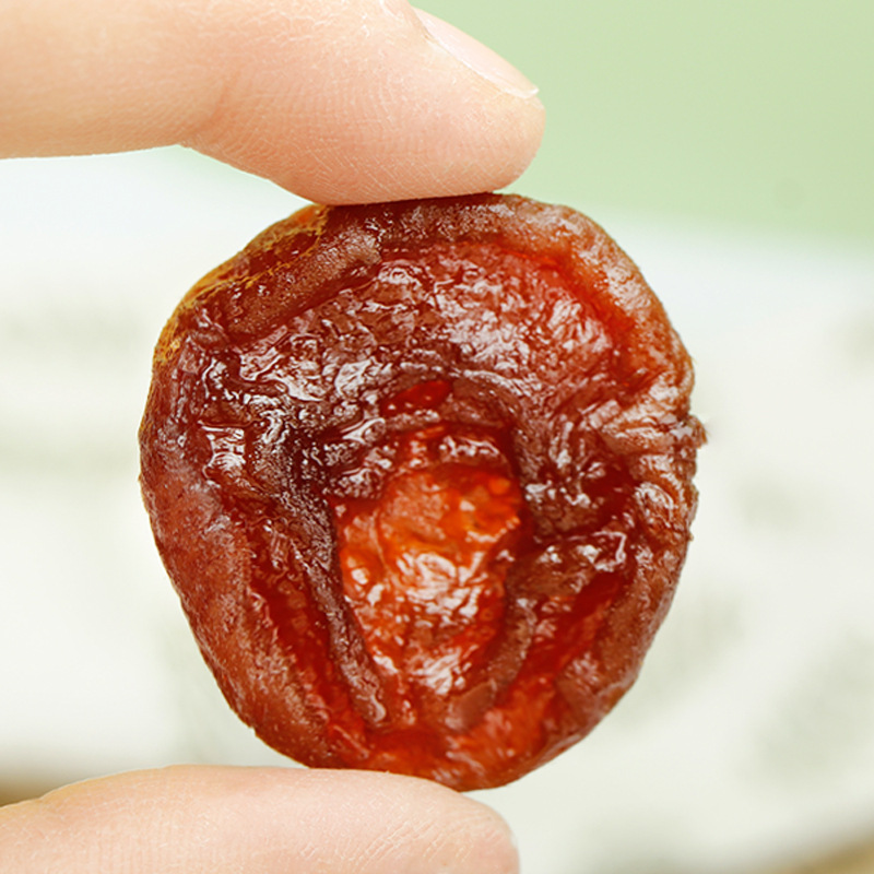 Food source ze natural semi-dried apricot 110g natural dried apricot natural seedless hollow hawthorn snack