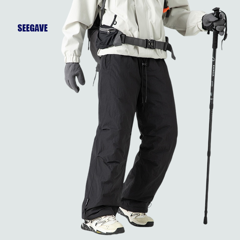 Мужские зимние теплые штаны из мягкой оболочки с подкладкой из пуха, холодозащитные, антиветровые, для активного отдыха и катания на лыжах