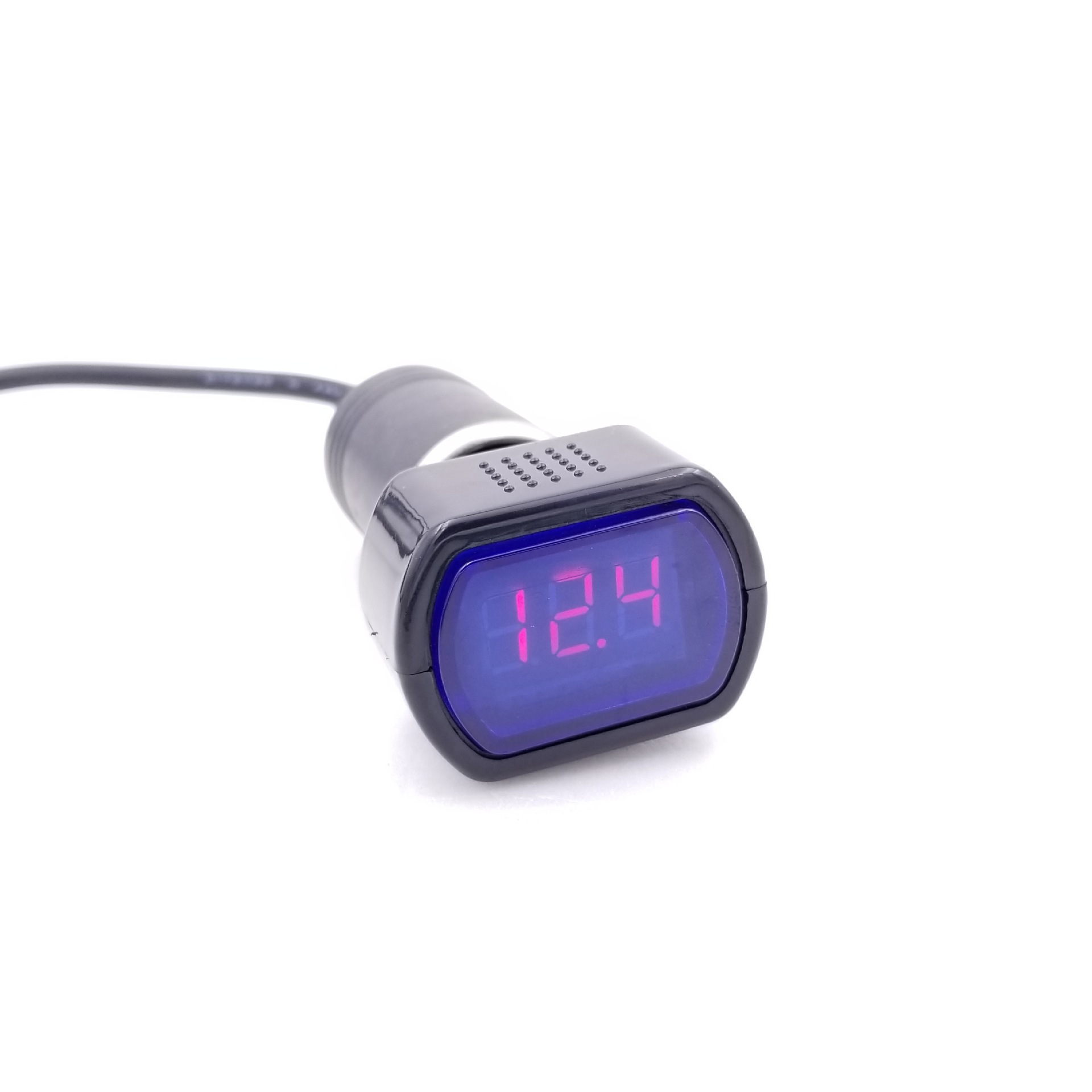 Car Voltmeter Cigarette Lighter Voltmeter Car Voltmeter 24V12V Universal Led Digital Display Voltmeter