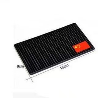 Утолщенная ПУ-нескользящая подложка для автомобиля, подложка для мобильного телефона, декор для автомобильного парфюма, большая термостойкая подложка