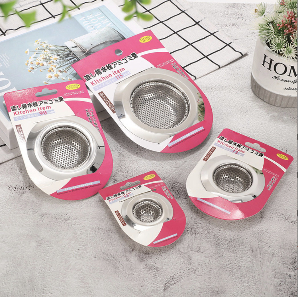 Широкий стальной дренаж для кухни, фильтр для раковины, сетка для утечек