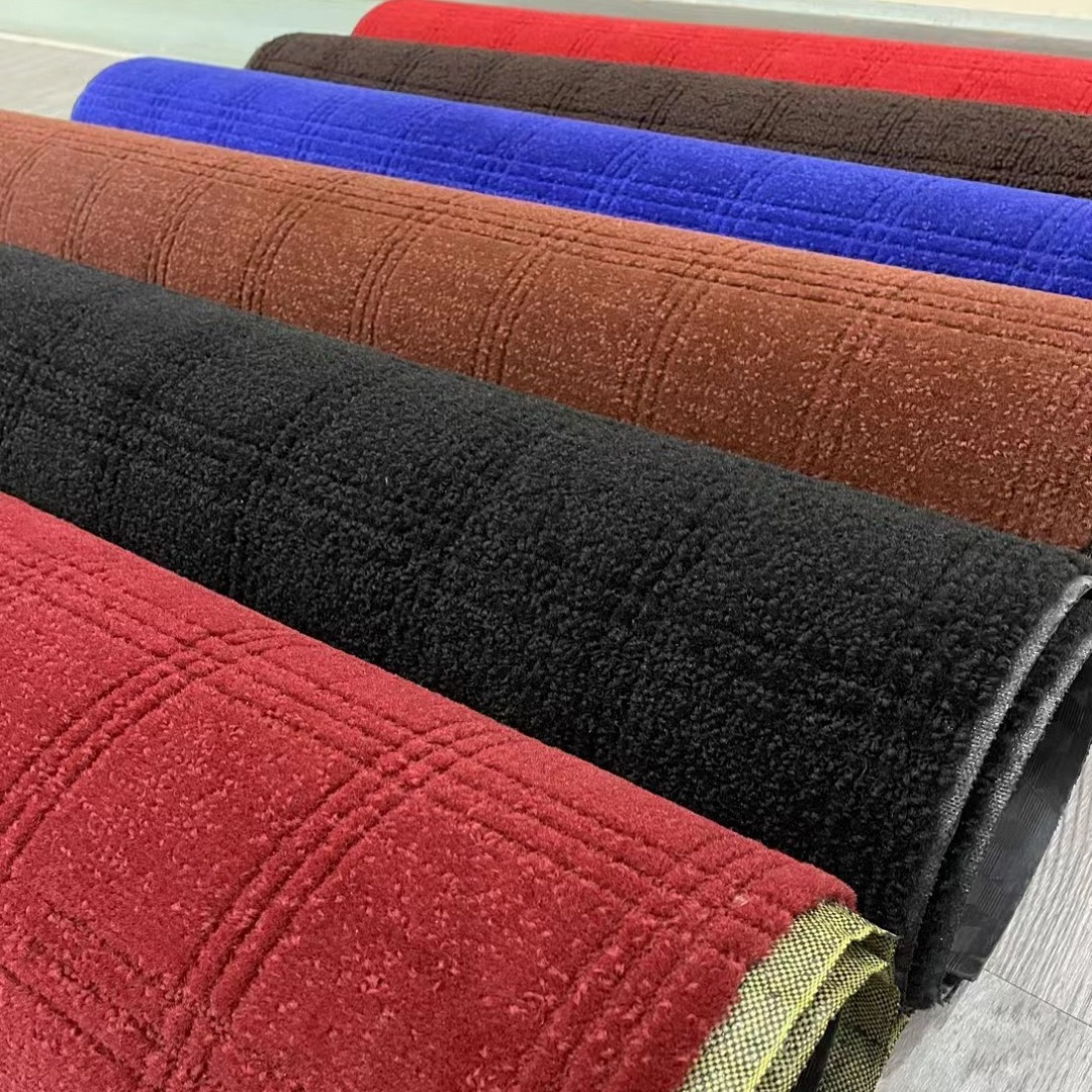 Manufacturer Wholesale Milan Carpet Car Floor Mats Thickened Two-Layer Mat Car Interior Mats Soft Waterproof Anti-Slip Floor Mats