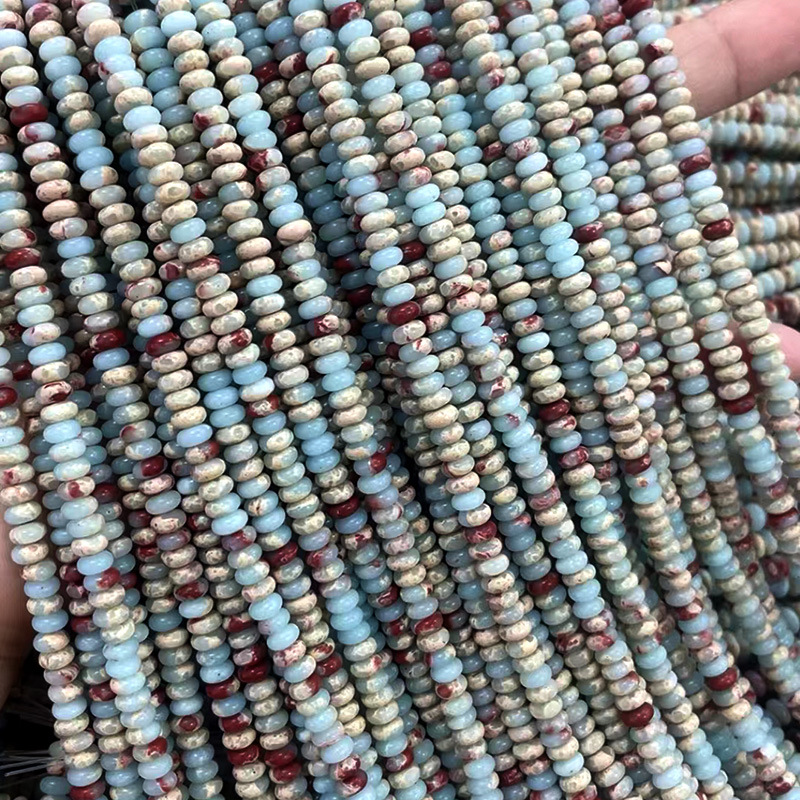 Natural crystal bracelet amethyst tourmaline ruby blue sapphire blue agate bracelet wholesale