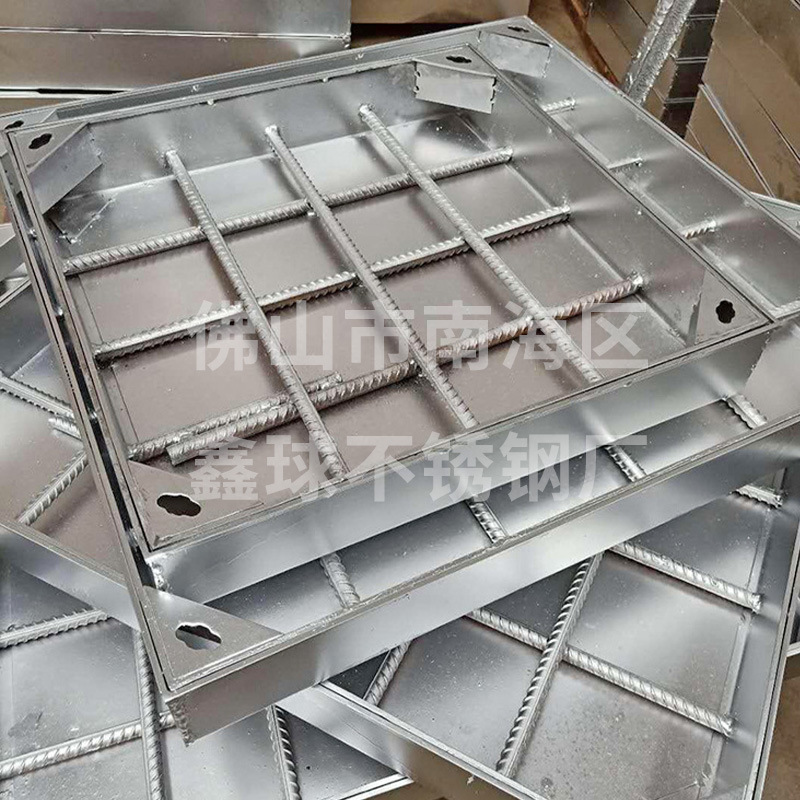 304 Stainless Steel Invisible Manhole Cover Square Round Manhole Cover Sewer Cover Manhole Cover Stainless Steel Decorative Manhole Cover
