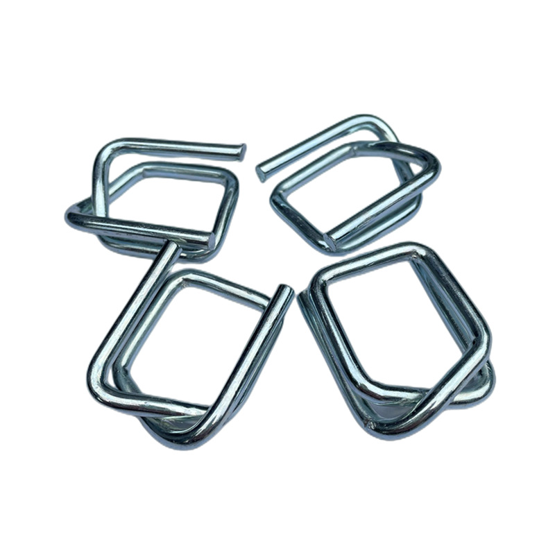 Packing buckle fiber packing buckle galvanized steel wire buckle 13.16.19.25.32.38.50 clip