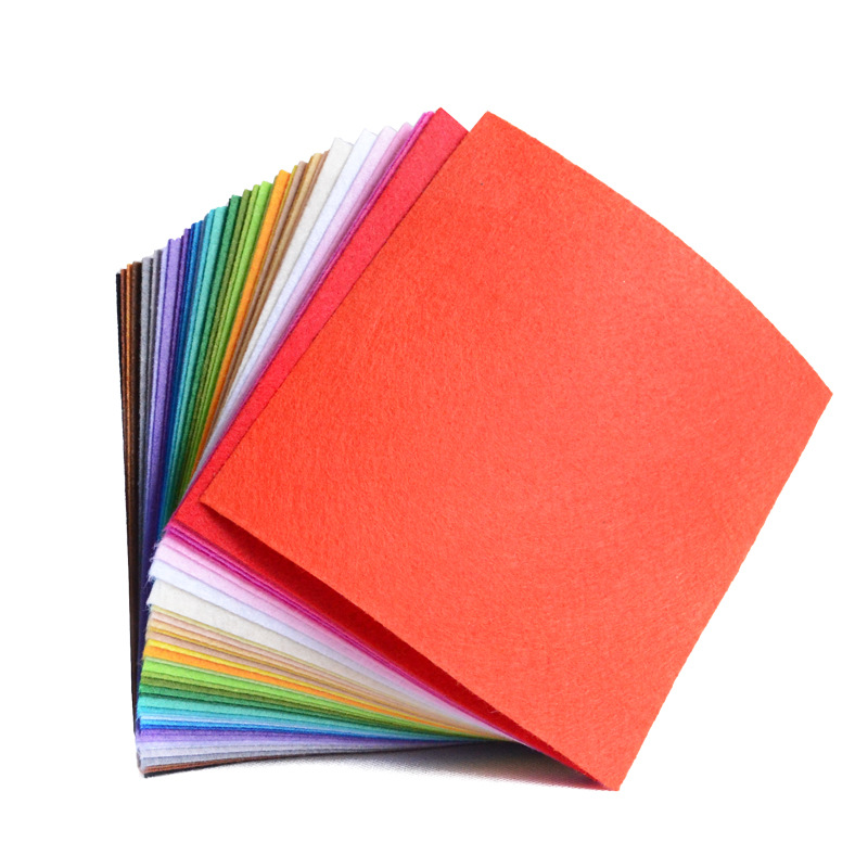 Non-Woven Kindergarten Decorative Industrial Felt Cloth Thickeneded Handmade DIY Colorful Non-Woven Needle-Punched Non-Woven Fabric