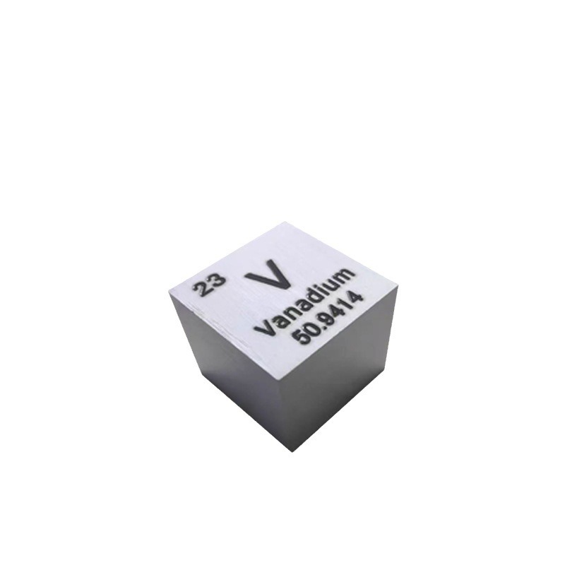 Vanadium Cube Vanadium Cube Vanadium Cube Chemical Element Weekly Table Physical Collection Ornaments