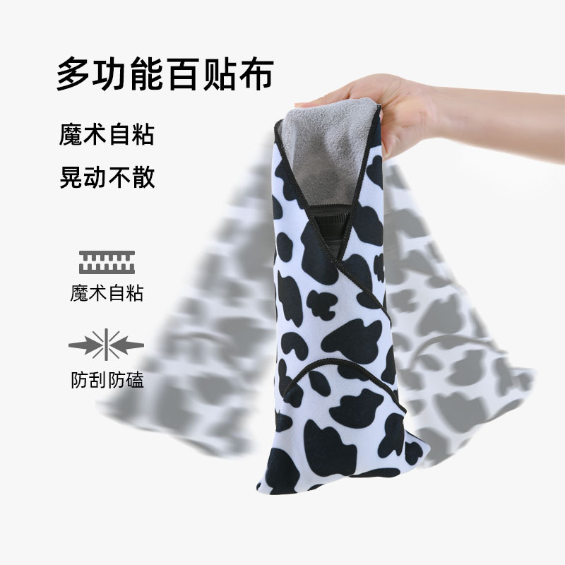 Cat Fixed Wrap Cat Cloth Nail Clipper Tool Wrap Cat Adhesive Cloth Restraint Cat Washing Bag Lens Storage Magic Tape