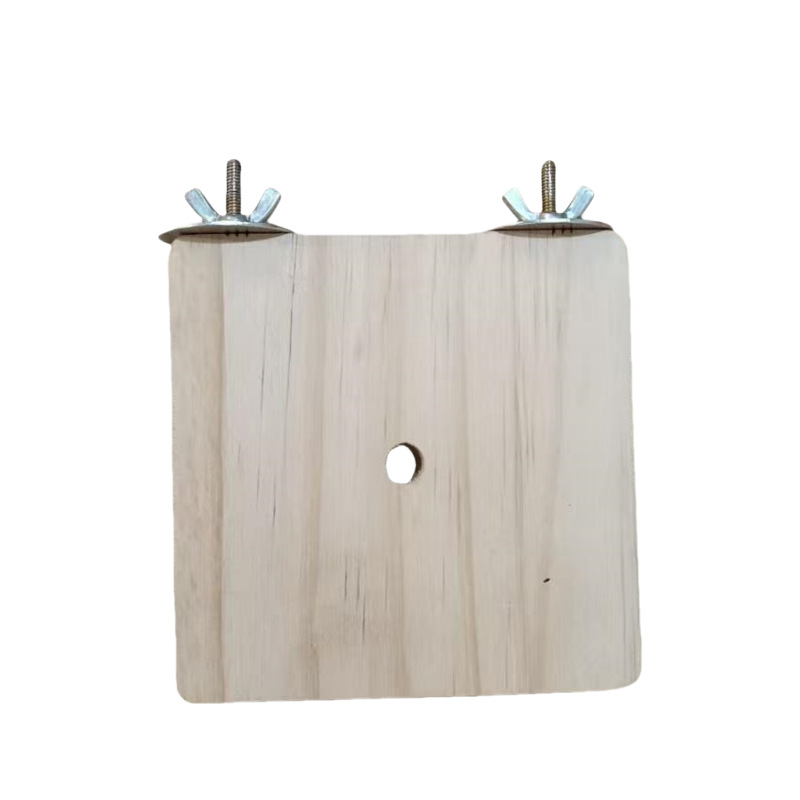 Cross-Border Amazon Dropshipping Hamster Parrot Chinchilla Cage Universal Rectangular Semicircular Pine Springboard Platform