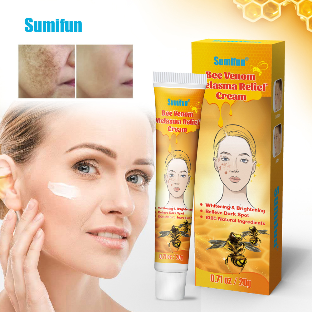 Пластырь sumifun, серия с пчелиным ядом, крем от хлоазмы, крем для удаления возрастных пятен, крем для растворения цвета k10254