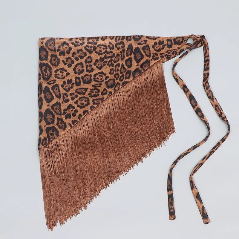 New Design Tassel Retro Girdle for Women, Apocalyptic Wasteland Style Wear Decorative Skirt, Maillard Belt