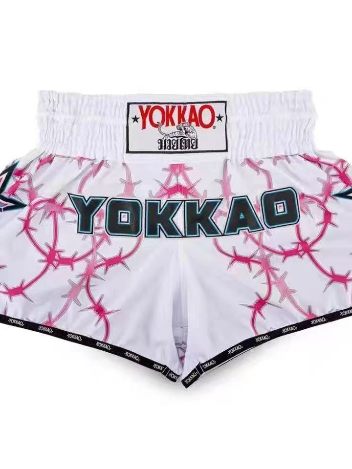 Muay Thai Shorts Free Fighting Training Pants Mma Sports Fitness Boxing Martial Arts Shorts Cross-Border