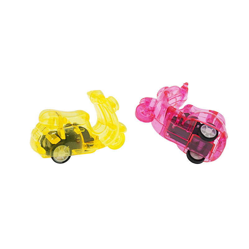 Professional Manufacturing Gift Pull-back Car Mini Pull-back Motorcycle Cross-border E-commerce Toy Capsule Gashapon Gift