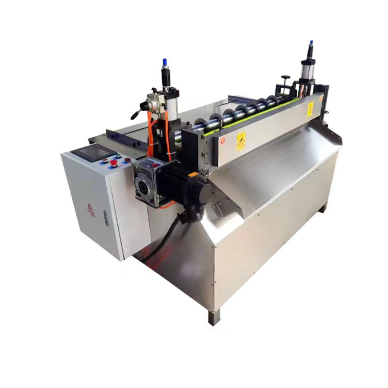 Automatic CNC rubber slitting machine cardboard leather vertical and horizontal cutting machine foam non-woven fabric slitting all-in-one machine