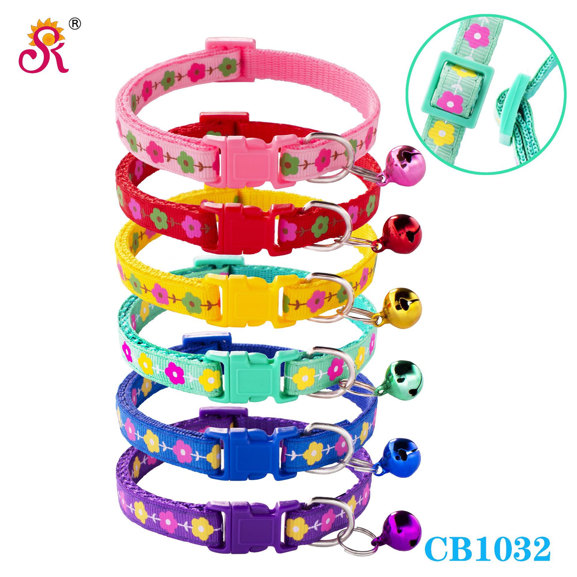 Патч с принтом листьев и цветов 1.0, ошейник для собак и кошек, готовая продукция